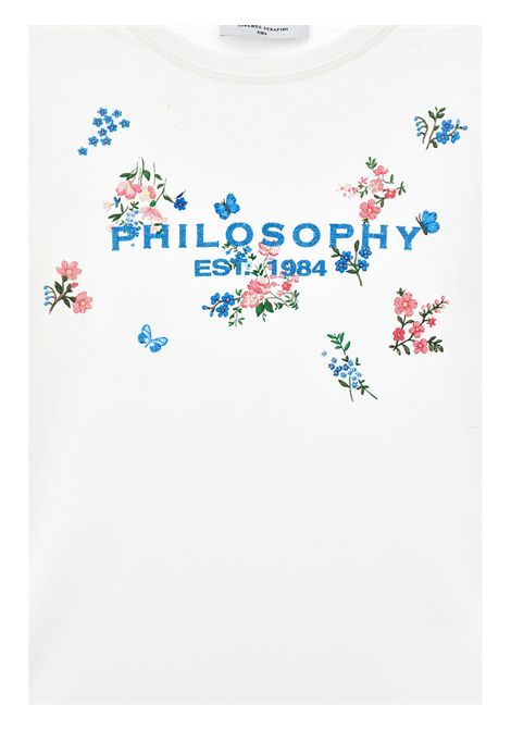 T-shirt con ricamo PHILOSOPHY KIDS | I1H606 82010001